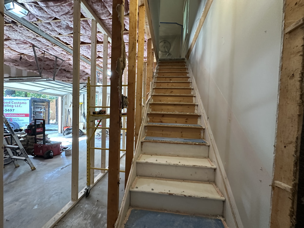 Cheltonham Ct. Interior Wall  Removal in Manchester, NC.
